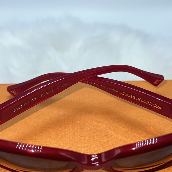 ❤️LOUIS VUITTON SOUPCON GM POMME D’AMOUR SUNGLASSES Z0076W - Picture 15 of 17